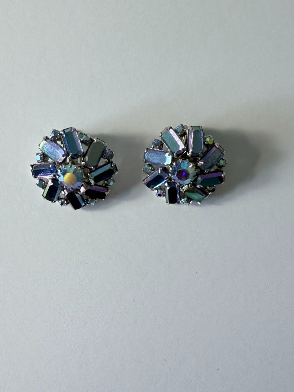 Continental Vintage Clip-On Earrings